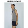UR 2025 Women's Sleeveless Lapel Knit Top