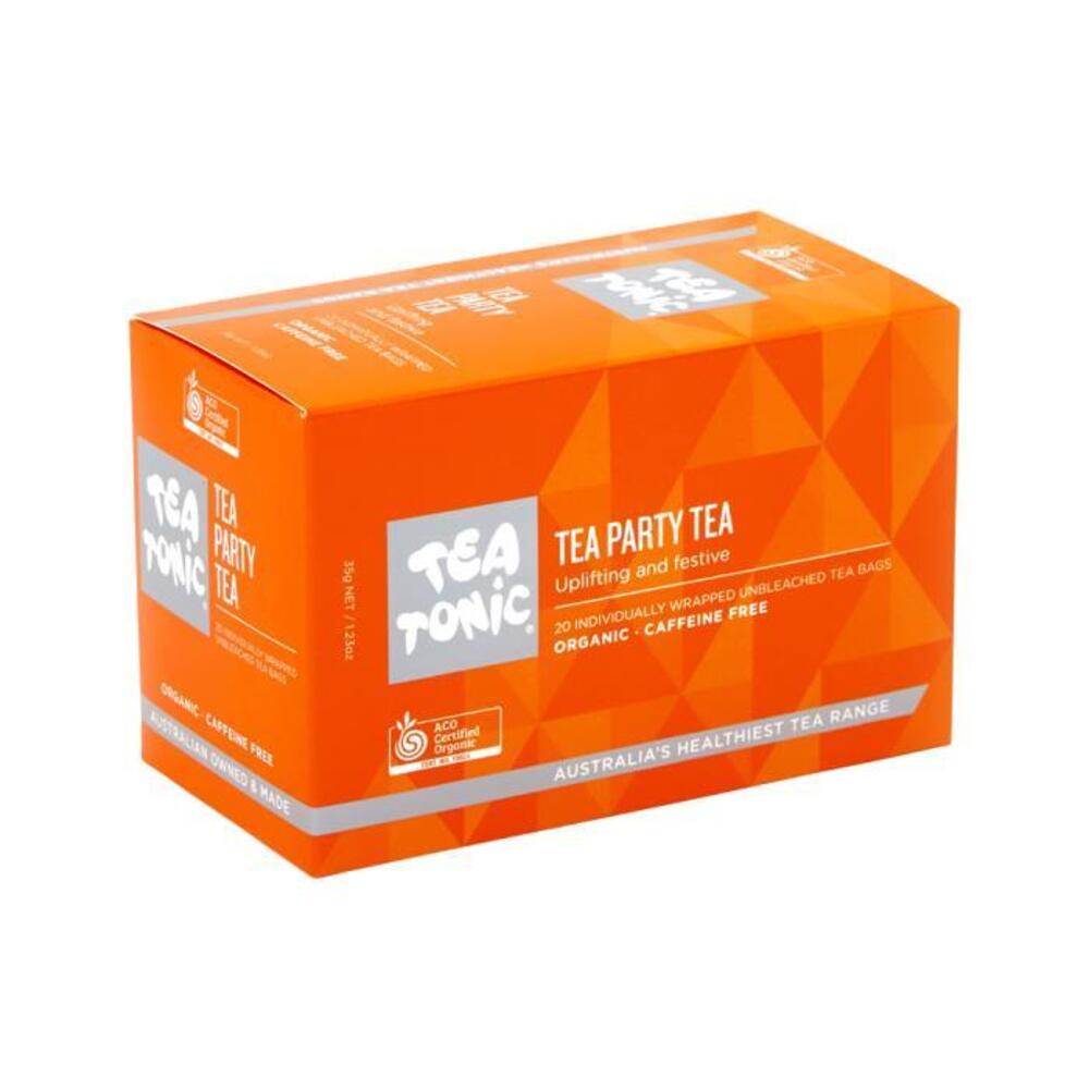 Tea Tonic Organic Tea Party Tea X 20 Tea Bags