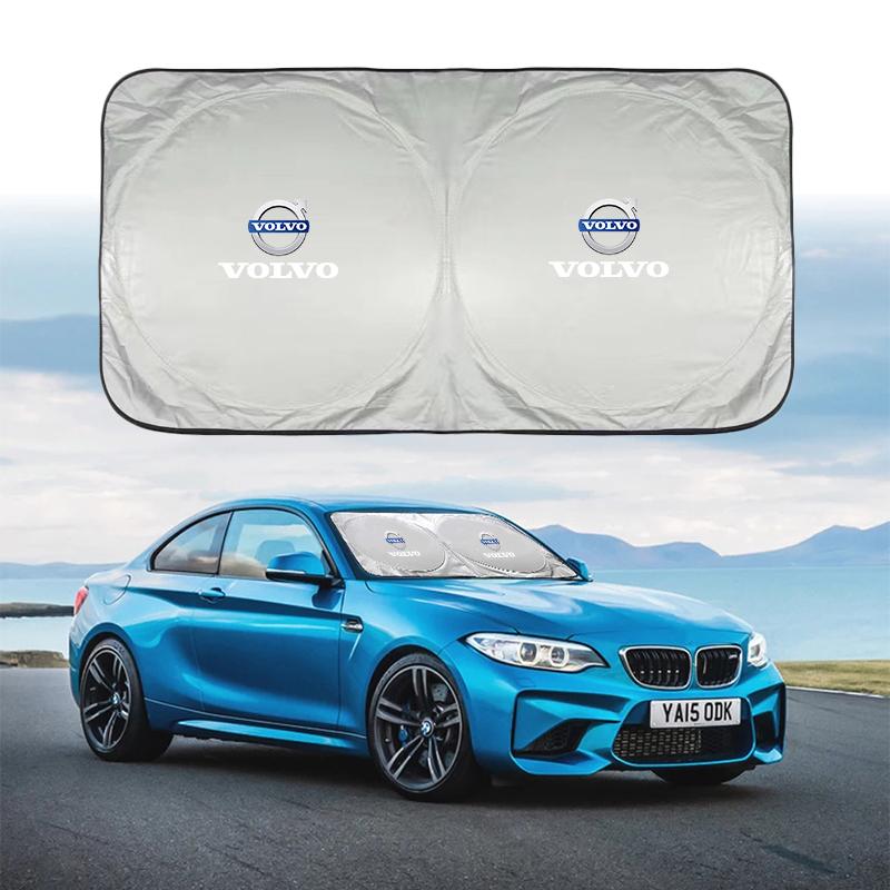 Car Windshield Sun Shade Visor UV Protection Shield For Volvo XC90 V90 V60 XC60 V40 S80 S60 S90 C40 XC40 V70 XC70 C30 C70 EX90 R asc256