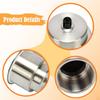 4Pcs Cup Drink Holder Easy Installation Gifts Hardware Stainless Steel for Car Yacht