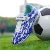 Boys and Girls Football Shoes 2025 New Boys Camouflage Velcro Student Female Broken Nail Competition Training Shoes