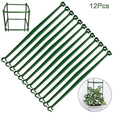 12 Pcs Plant Support Garden Plant Rack Climbing Vine Rack Arms Cage Expandable Potted Frame Plant