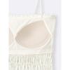 GU by Uniqlo Bra Feel Cropped Shirring Tube  Flower 