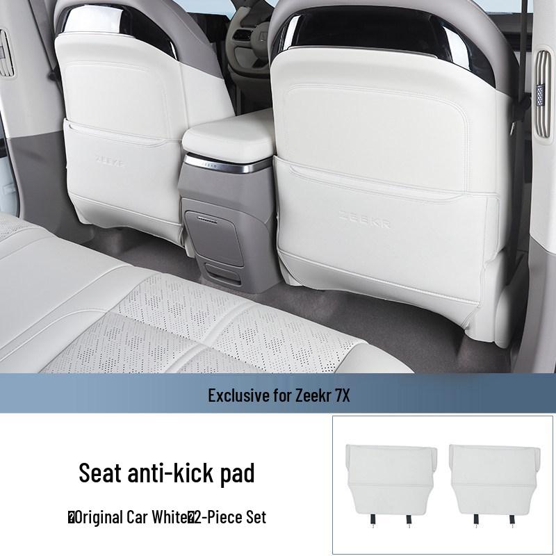 Zeekr 7X Rear Seat Kick Mats (2025-2026): Anti-Scratch, Anti-Dirt Backrest Protection Accessories