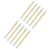 10PCS 10-18 AB Mixing Nozzle with Transparent Cover and Pointed Tip for Precise Dispensing of Two-Part Adhesives and Sealants