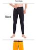 Men's Fleece-Lined Slim Fit Thermal Pants - Extra Warm Wool Cotton Winter Leggings