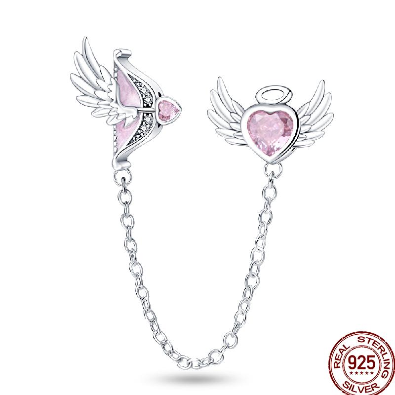 Copper Shiny Zircon Chain Series Beaded Beads Suitable For Pan Original Bracelet Diy Jewelry Gift