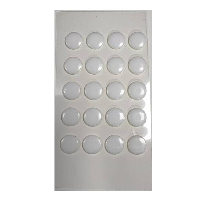 1Set White Mouse Feet Sticker For Logitech GPW1/GPW2/GPW3/ G102/G304,20PCS Small Mouse Foot Pad,Mouse Skates Feet Pads