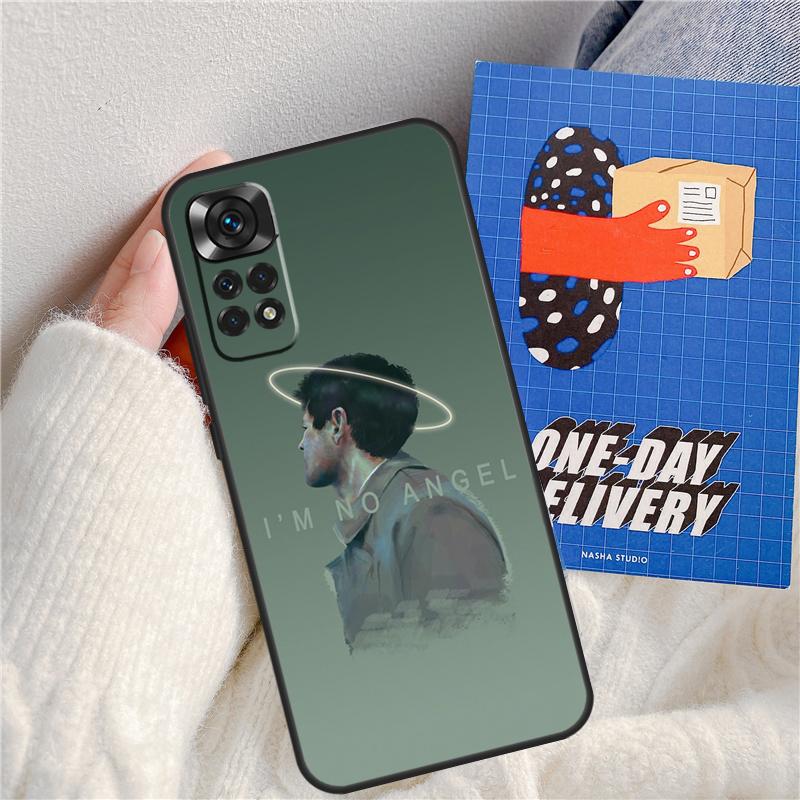 Supernatural Castiel Angel Funda For Xiaomi Redmi Note 13 Pro 14 9 10 11 12 9S 10S 11S 12S Redmi 13C 10C 12C 14C Case