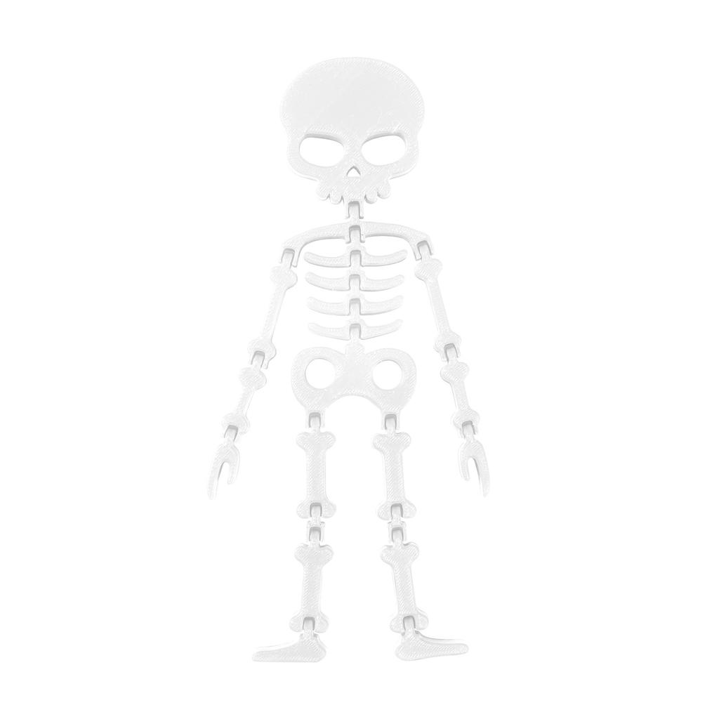 3D Printed Flexi Skeleton Halloween Super Invincible Abstract Creative Ornaments Decorative For Adult And Kids