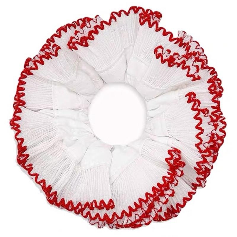 

Party Lace Scrunchies Large Hair Bun Hair Rope Female Big Bun Elastic Hair Tie 1