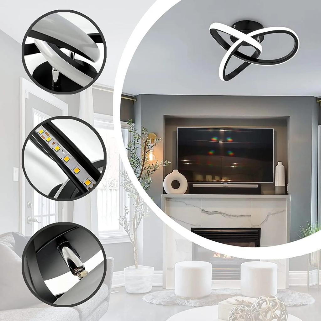 LED Strip Aisle Ceiling Lights Living Room Lamps For Balcony Entrance Staircase Home Decor Fixtures Led Luster Modern Minimalist