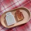 Clear Quicksand Cartoon Silicone Molds Resin Casting Shaker Mold Resin Epoxy Molds for DIY Crafts Pendant Jewelry Making