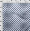 oneOone Cotton Flex Grayish Purple Fabric Asian Block Print Geometric Sewing Craft Projects Fabric Prints By Yard 40 Inch