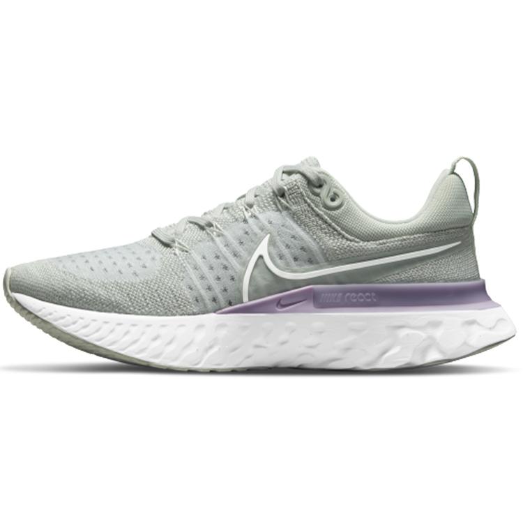

Новые женские кроссовки Nike React Infinity Run Flyknit 2 Светло-серые Сиреневые CT2423-005 35.5