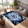 Tappeto in Flanella Stampato Tottenham Hotspur Antiscivolo Morbido Poliestere Tappeto per Pavimento Tappetino Decorativo per Interni per Camera da Letto Soggiorno Divano