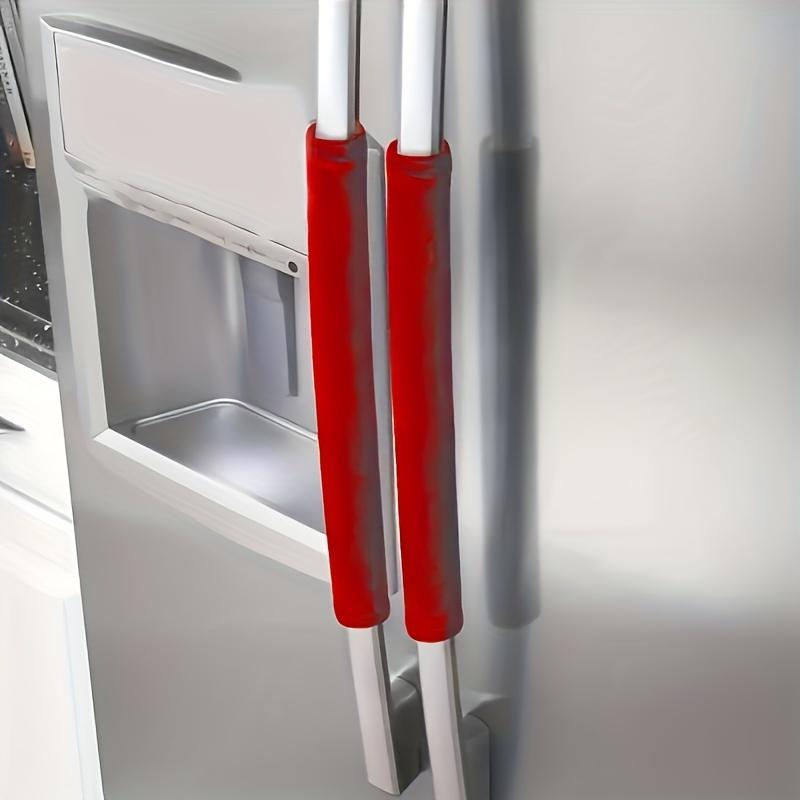 2pcs Refrigerator Door Handle Covers - Protects Against Stains, Fingerprints & Drips for Microwave & Dishwasher Doors