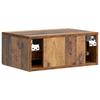 Nightstand Reclaimed Wood Look 49 x 34.5 x 20 cm Engineered Wood