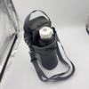 Magnetic Men's Crossbody Bag: Gym, Cycling, & Outdoor Shoulder Bag with Water Bottle and Phone Storage.