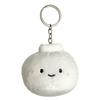 Mjuk Fin Bulle Dumpling Nyckelring Väska Hänge Unik Gåva till Vän och Familj Lätt och Portabel Prydnad
