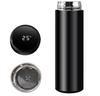 Smart Cup with Temp Display, 500ml Portable Insulated Water Bottle, Creative Simple Thermos for School College Office, Leak Proof Travel Mug
