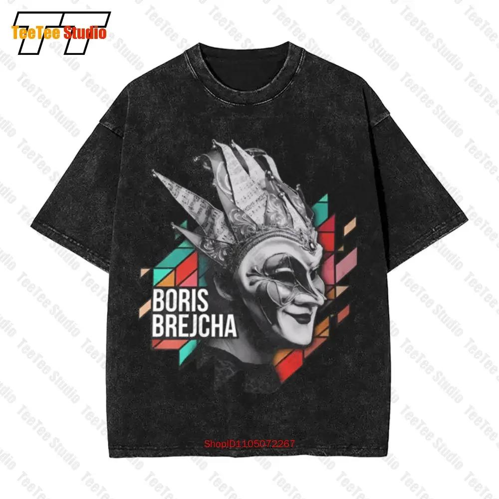 Boris Brejcha Mask Vintage Oversized TShirt Dj High Tech Minimal Techno Music Size S Xl JH S
