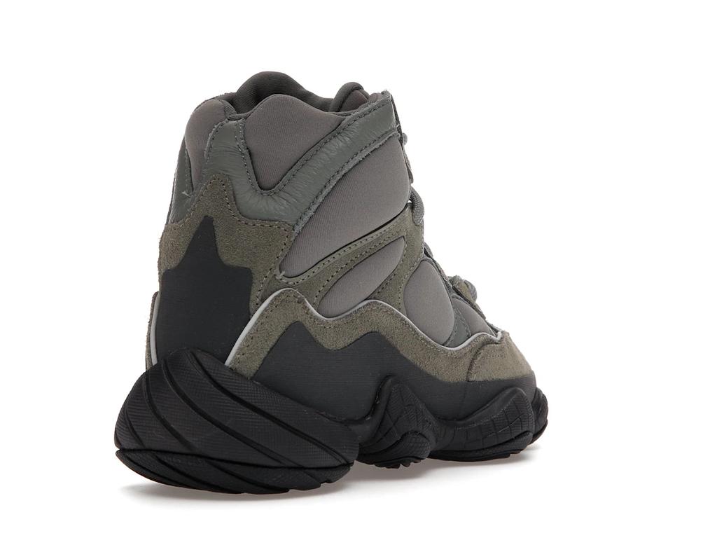 Adidas Originals Yeezy 500 Mist Slate Suede Comfortable Slip-Resistant High-Top Unisex Casual Shoes GY0393