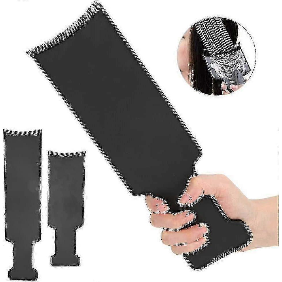 Highlighting Board With Teeth Hair Tools Board Hairdresser's Paddle For Hair Dye Salon Use Hair Color Board