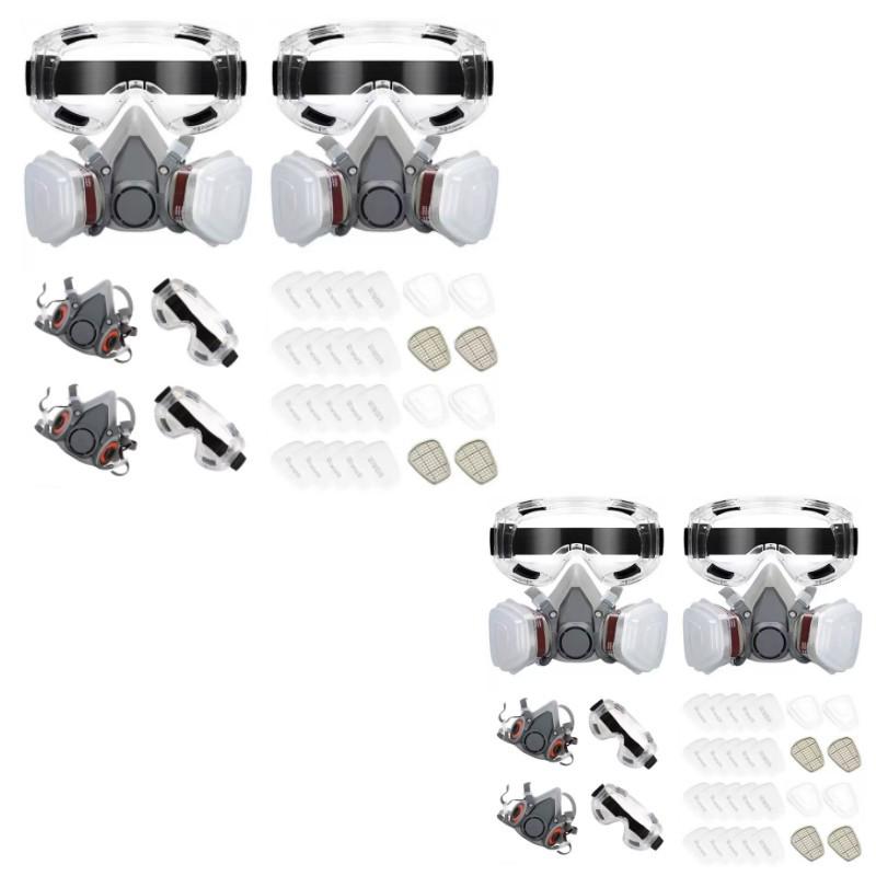 6200 Atemschutzmaske für Spritzlacke, Pestizide, Chemikalien, Gas und Formaldehyd