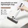 Water-absorbing Lazy Handheld Mop Foldable Kitchen Small Mops Mini Mop  Home Kitchen Bathroom Car