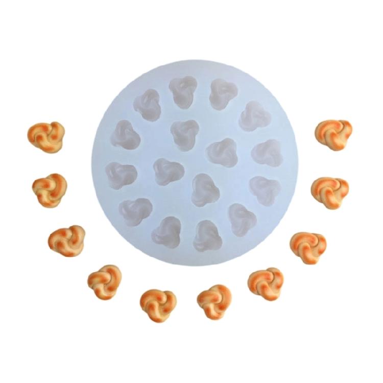 Realistic Texture Silicone Biscuit Molds Baking Mould for Chocolate Candy Decorative Sugar Crafts Making Tool