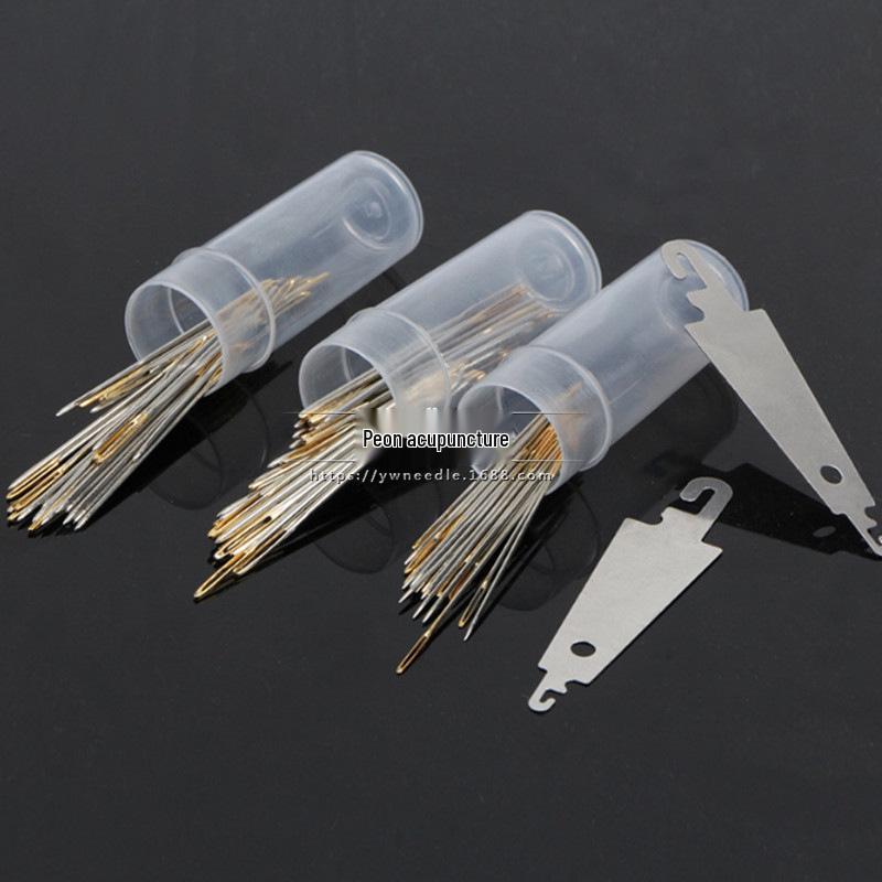 

Набор тупых игл для вышивания с золотым ушком, 30 штук, для рукоделия и вышивания крестом 30 Needles in Disc