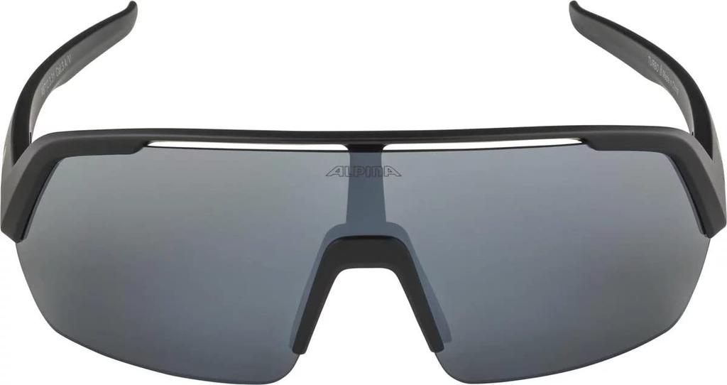 Alpina TURBO HR Sports Shield Style for Smaller Faces Sunglasses, Anti-Fog, Mirrored, Women,
