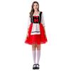 New Adult Female Little Red Riding Hood Clothing Manor Maid Cosplay Clothing Dress Set Women's Clothing