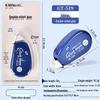 Changli 519 Double-Sided Correction Tape - Portable, Single Color, Minimalist Style.