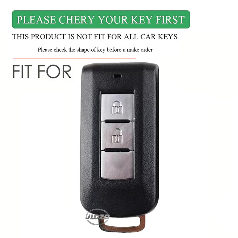 Silicone Car Key Case Cover Shell For Mitsubishi Xpander Outlander Asx Pajero Eclipse Cross Montero