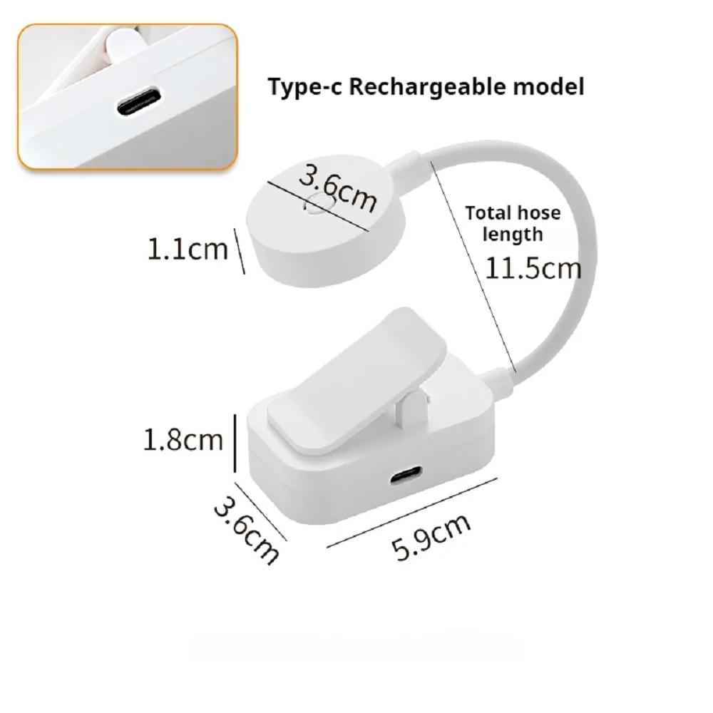 Mini Portable LED Book Light Eye Protection Reading Lamp Flexible Adjustable Direction Battery Learning Desk Lamp Bedroom Light
