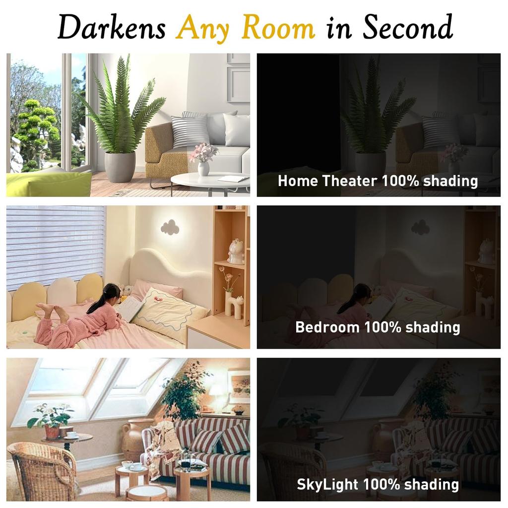 Curtains Portable Travel Curtains Temporary Self-Adhesive Cut Curtains