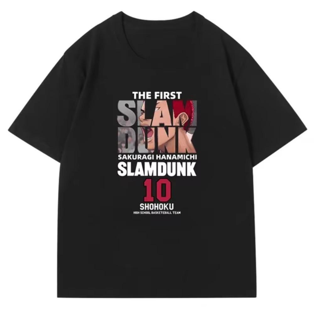 Anime Slam T-Shirt For Men 2023 Japanese Style Manga Women Short Sleeve Tees Tops Basket Ball Team Oversized T Shirts 8XL