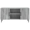TV Stand Grey Sonoma 102 X 34.5 X 50 Cm Particleboard