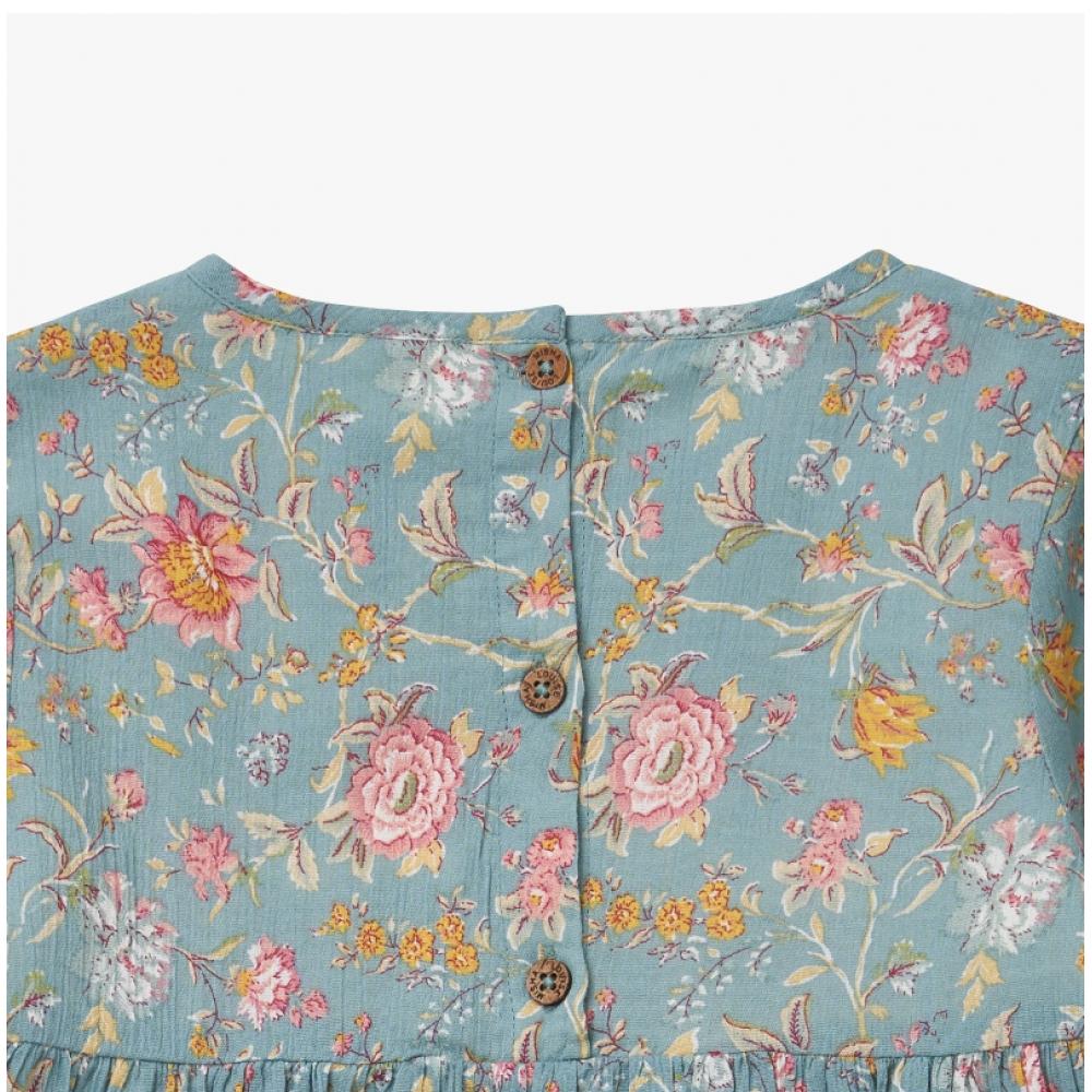 Louis Misha Gri W23 S0141  Roulotta  Rolotta Floral Kids Dress