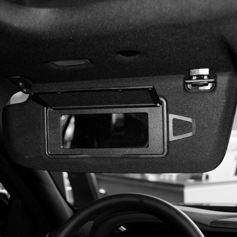 Sun Visor Shade Mirror Cover Replacement Auto Interior Makeup Cosmetic Mirror Shade Case Board for Mercedes-Benz S-Class W220 19