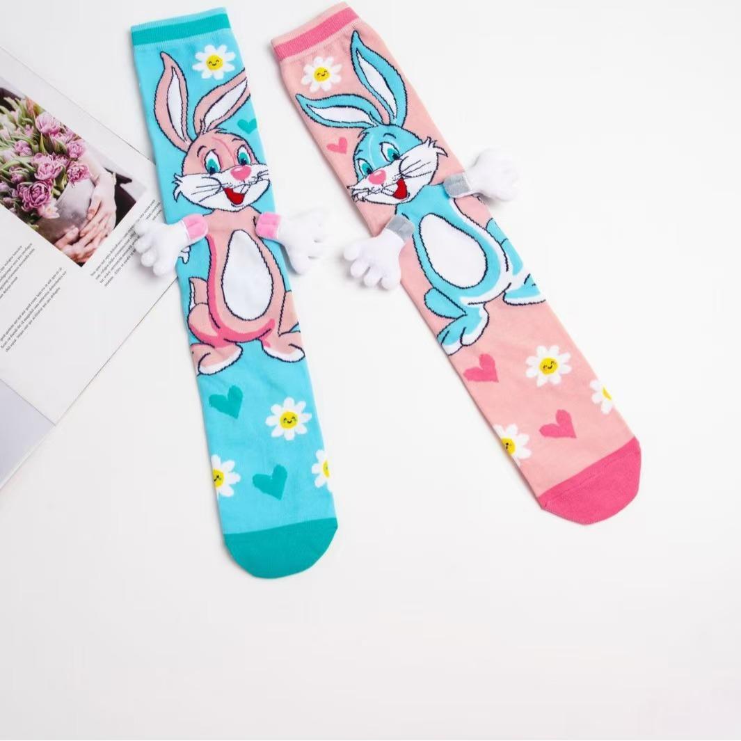 

Різдвяні дитячі шкарпетки 3D з персонажами, бавовняні шкарпетки, теплі та м які шкарпетки з нековзною підошвою для малюків хлопчиків дівчаток, веселий різдвяний подарунок для наповнення панчохи average size