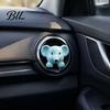 Car Vent Air Freshener Cute Pet Clip, Elephant/Dog/Lamb/Hippo/Penguin Dashboard Accessories Trim Resin Diffuser for Auto Interior Decoration Scent