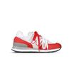 New Balance NB 574 Cushioning Abrasion Resistant Breathable Low Top City Commuting Running Shoes Unisex Red White ML574EVW(Team368-)