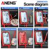 Multifunctional ANENG 620C Rechargable Digital Multimeter Professional Non-contact Voltage Induction AC/DC Voltage Meter LCD Screen Current Test Tools