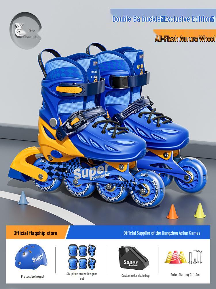 Flashing Roller Skates for Beginners: Adults & Kids, Boys & Girls, Professional Quality