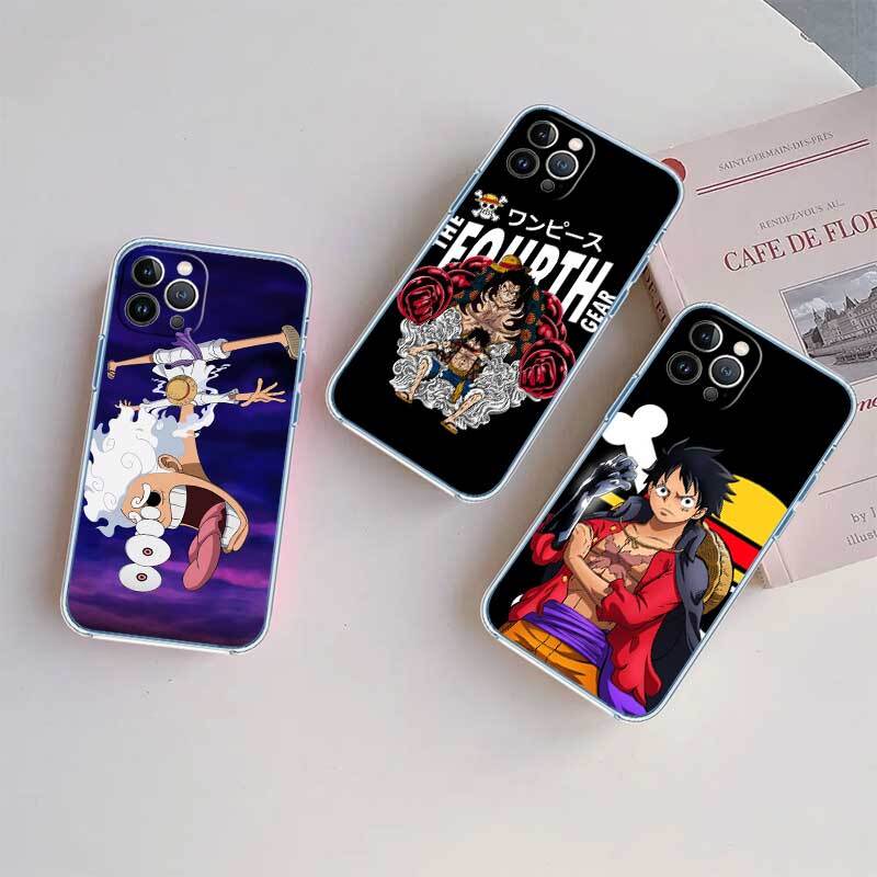 One Piece Luffy Phone Case for Motorola Edge 20 30 S30 40 50 Fusion Lite Plus Pro Ultra Neo One Action Zoom Hyper Power Macro Vision