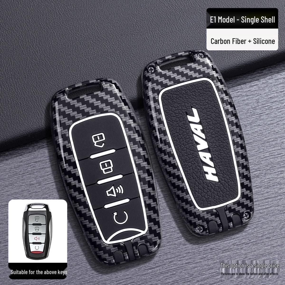 Great Wall Haval Key Cover for H6/H2/M6/F5/H4/F7X/H9 - Dragon Shell Design