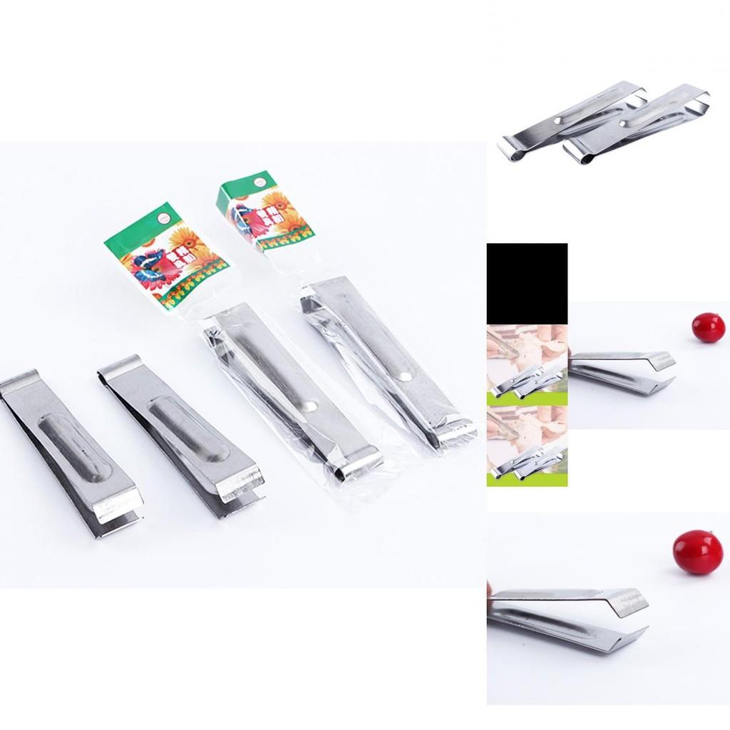 Versatile Stainless Steel Hair Plucking Tweezers For Kitchen And Cooking Essentials